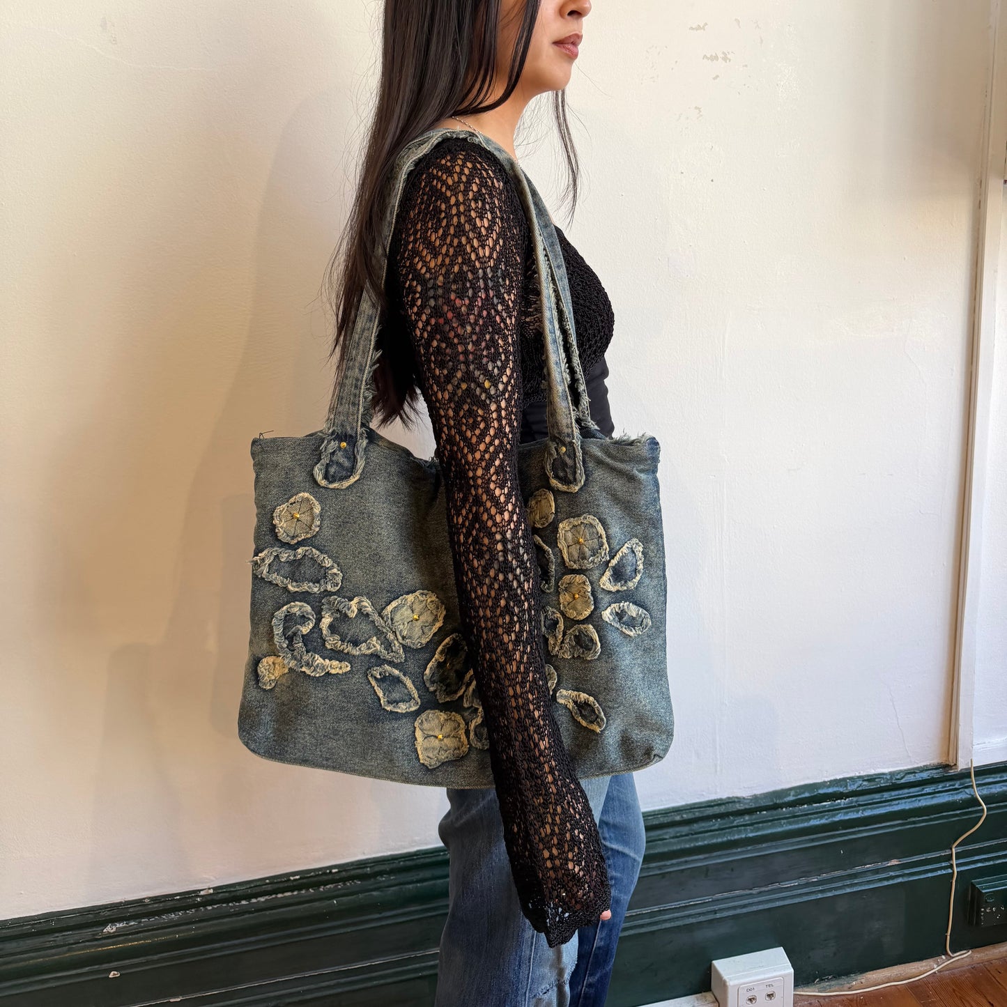 Moschino Denim Tote