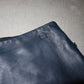 Tibi Blue Leather Grommet Skirt