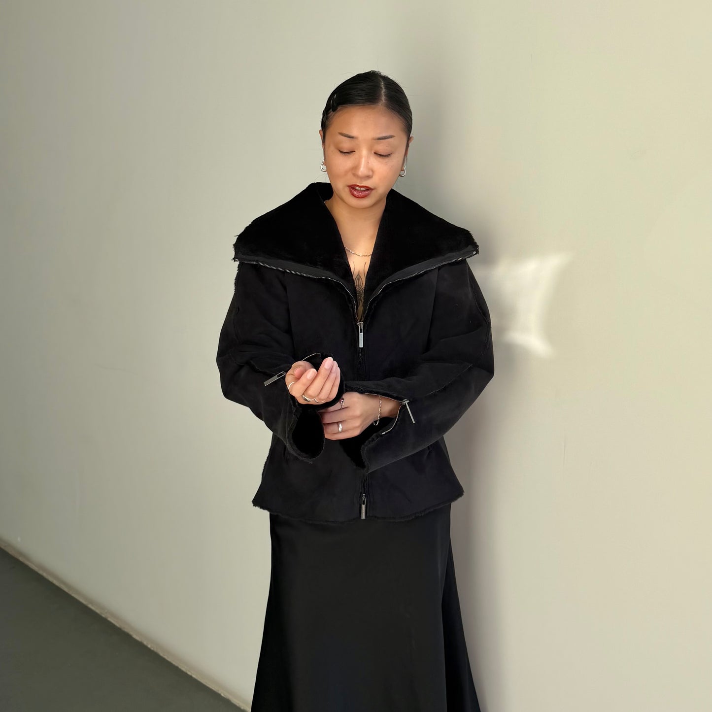 Emporio Armani Shearling Jacket