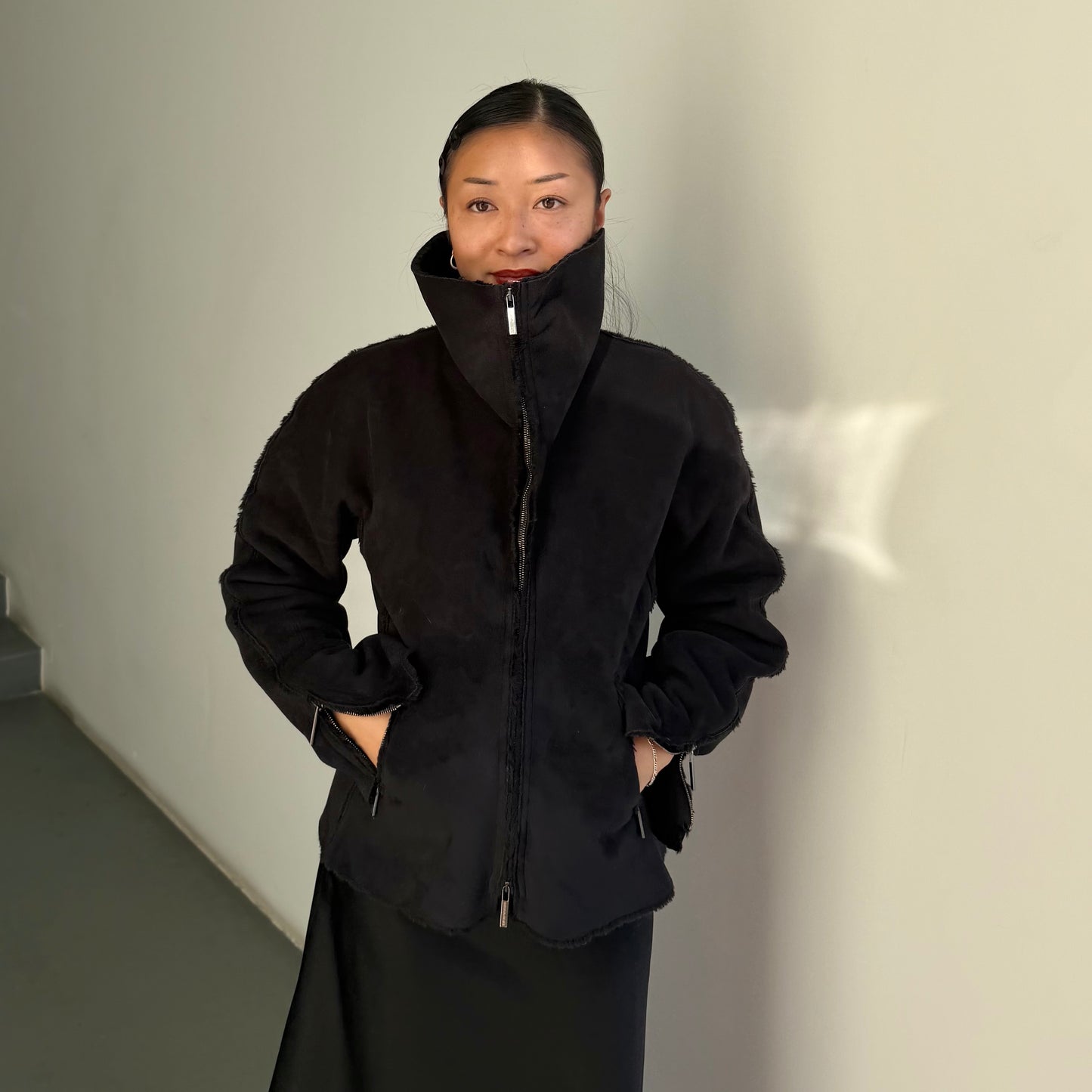 Emporio Armani Shearling Jacket