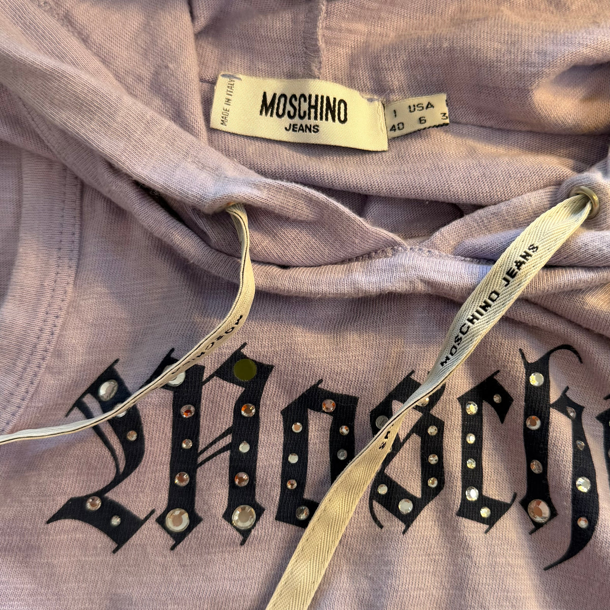 Moschino Hoodie Tank