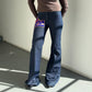 Chloé Rare AW2001 ‘Foxy’ Patch Flared Jeans