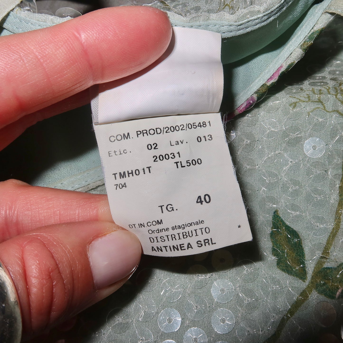 Armani Collezioni 2002 Sequin Camisole