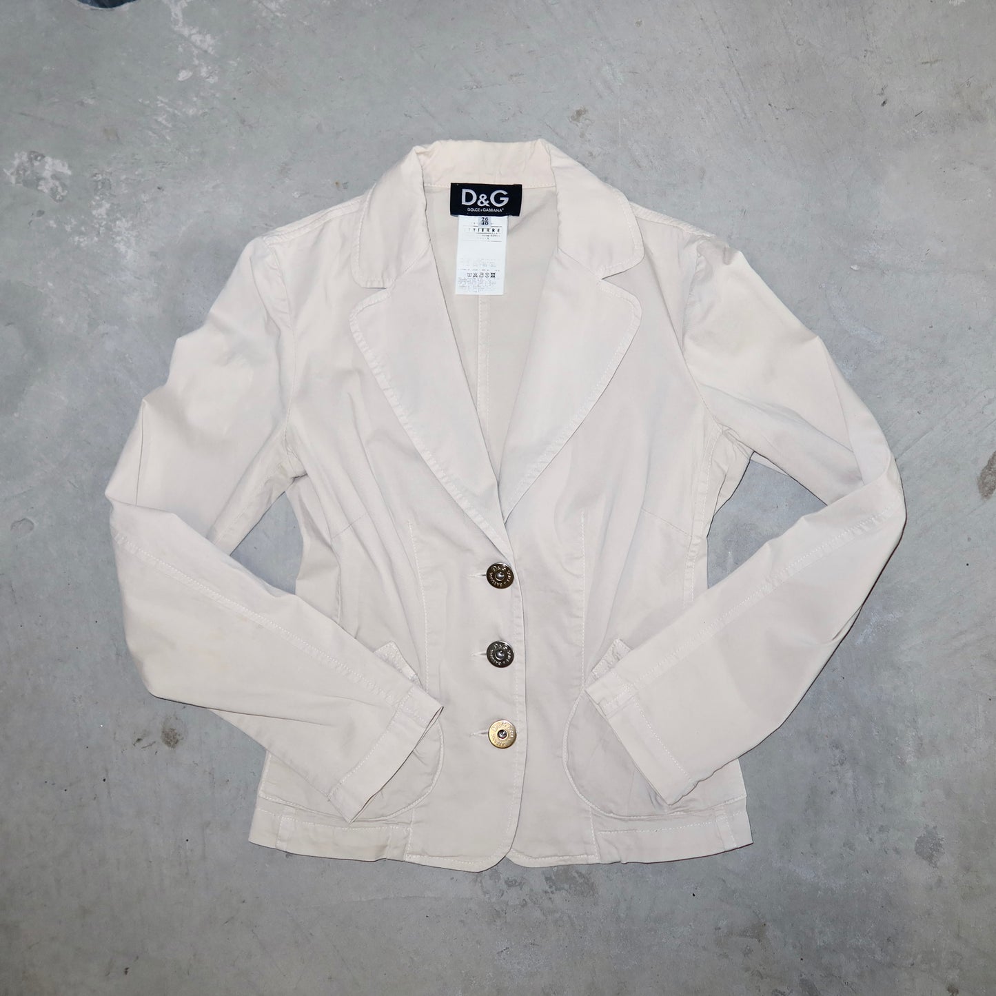 D&G Cream Blazer