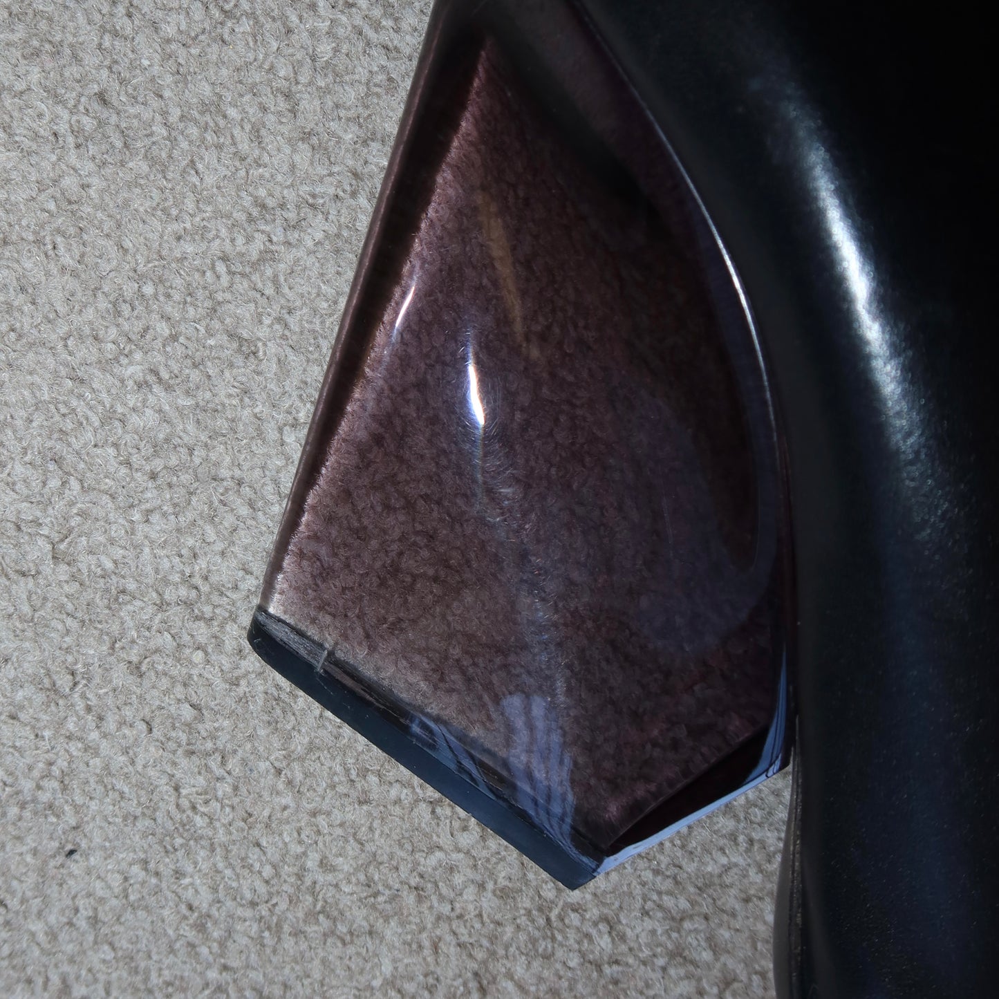 Celine Leather and Perspex Heels (40)