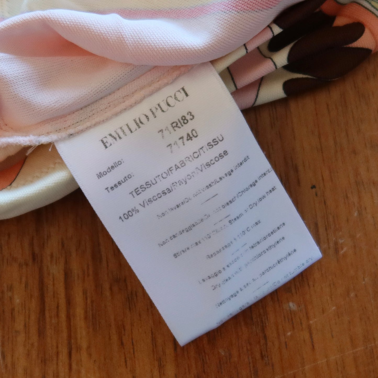 Emilio Pucci Halter Neck Dress