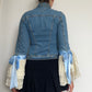 D&G SS2000 Lace Sleeve Denim Jacket