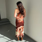 Jean Paul Gaultier Soleil Koi Fish Mesh Dress