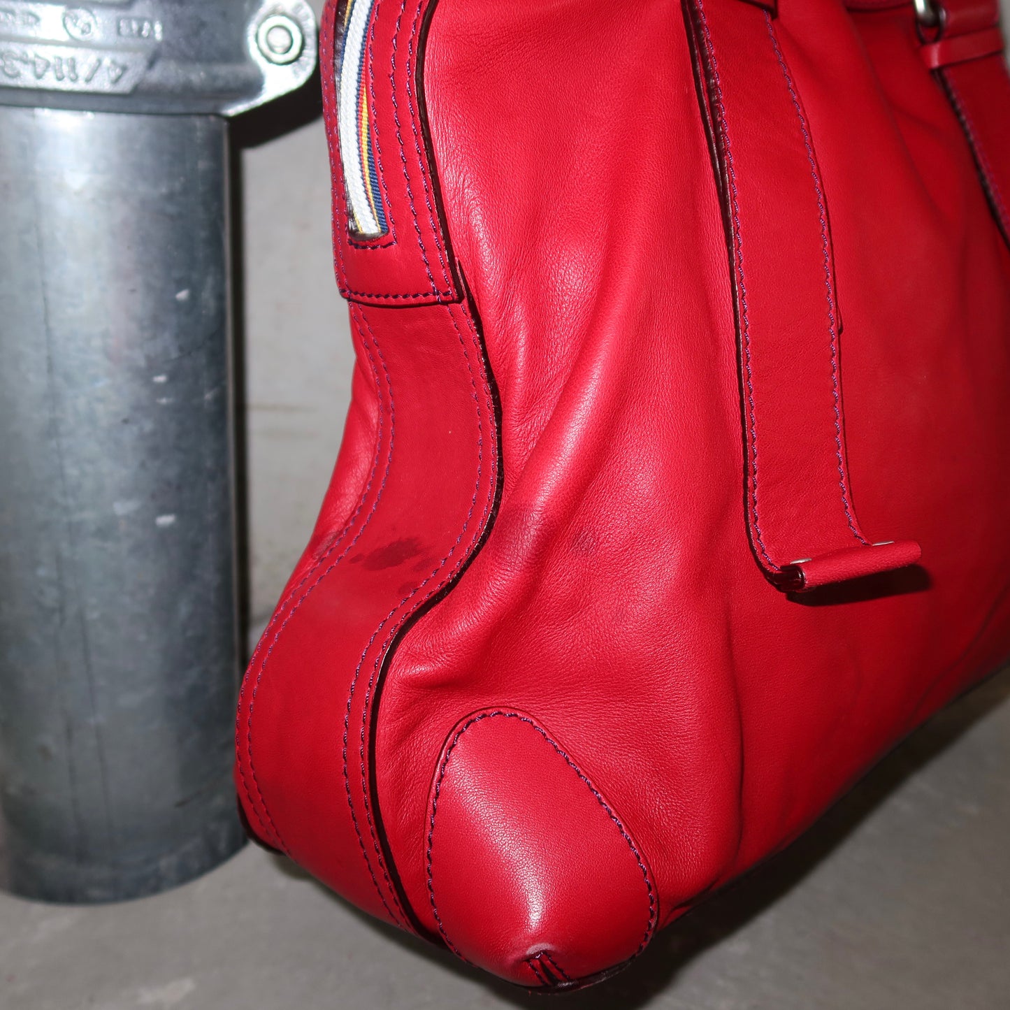 Chloé Red Leather Patsy Bag