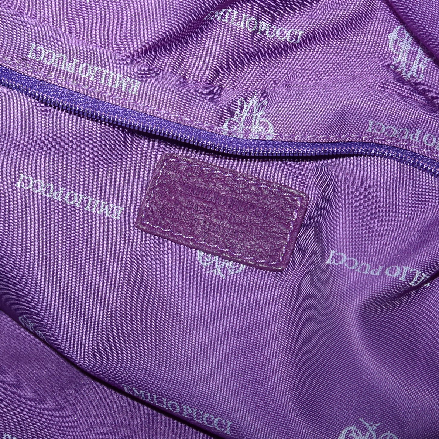 Emilio Pucci AW2005 Large Corduroy Tote