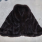 Vintage Mink Fur Poncho