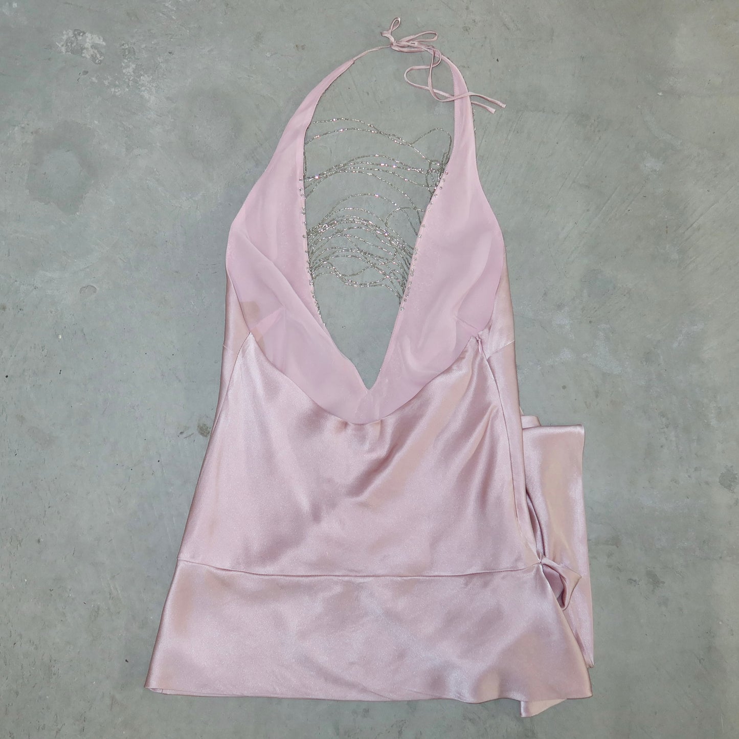 Ruth Tarvydas Silk Micro Dress