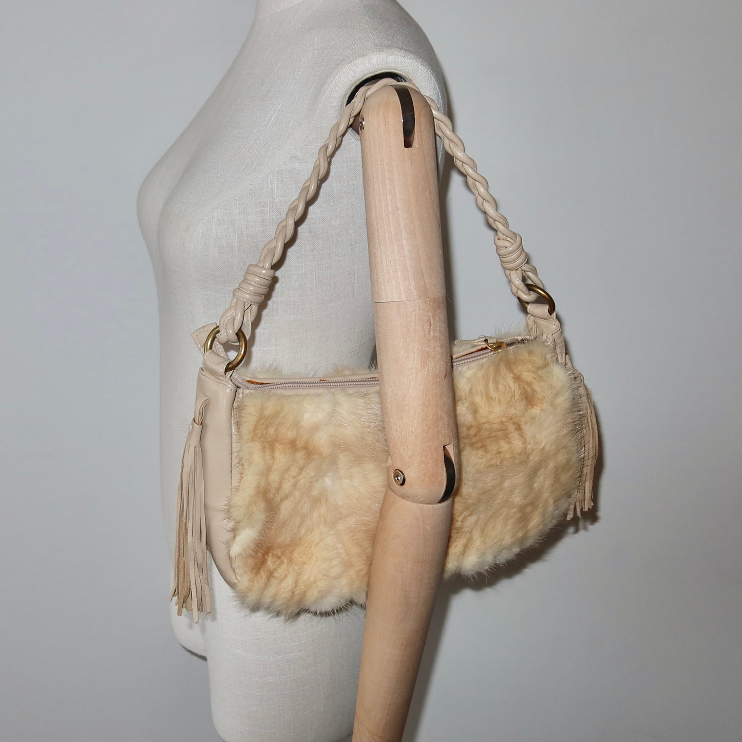 Paolo Masi Real Fur Bag