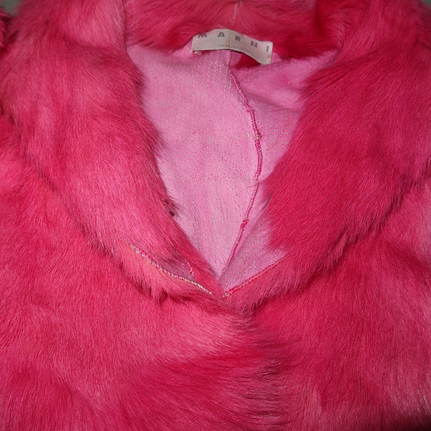 Marni 90’s Real Fur Jacket