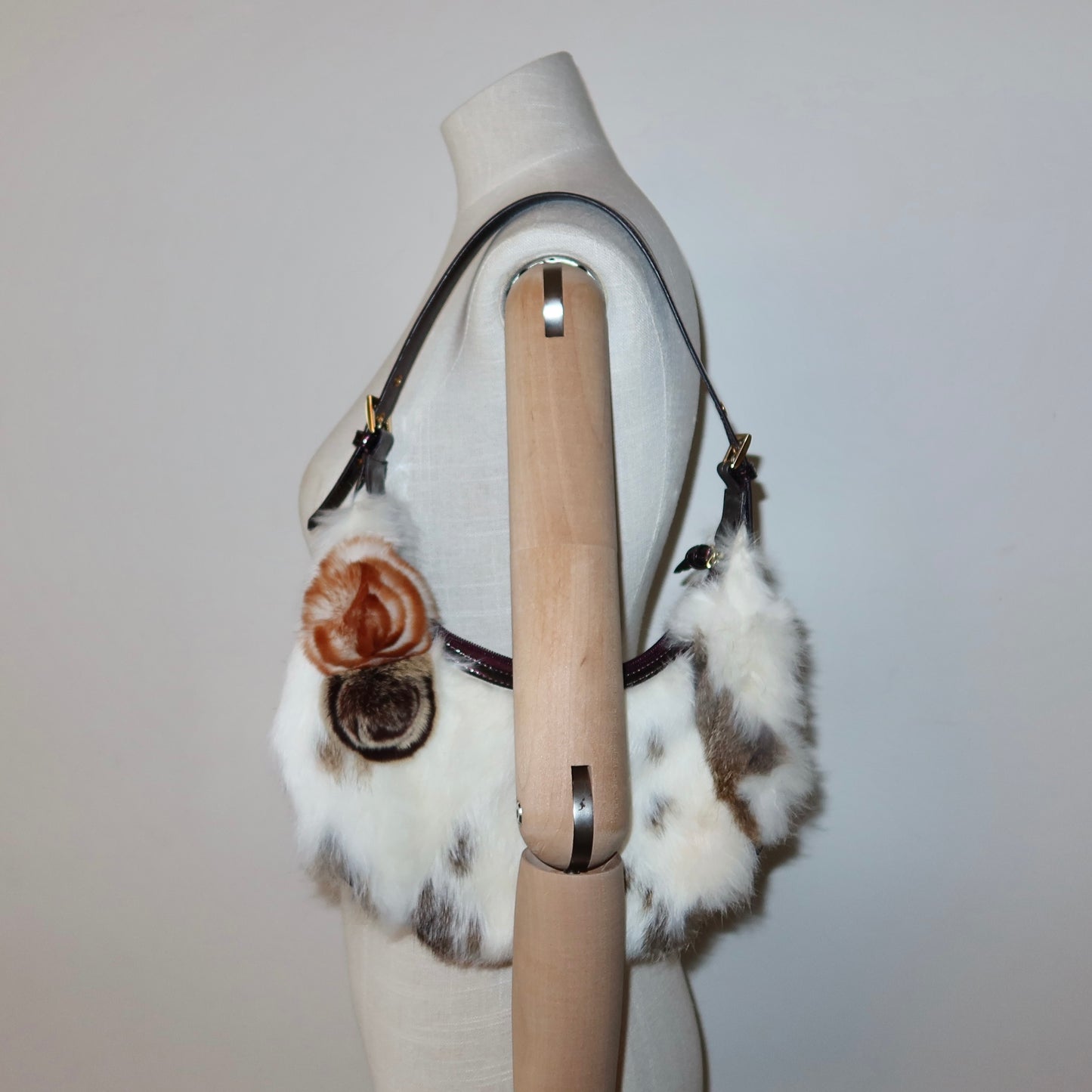 Vintage Rabbit Fur Bag