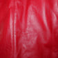 Balmain Red Leather Blazer