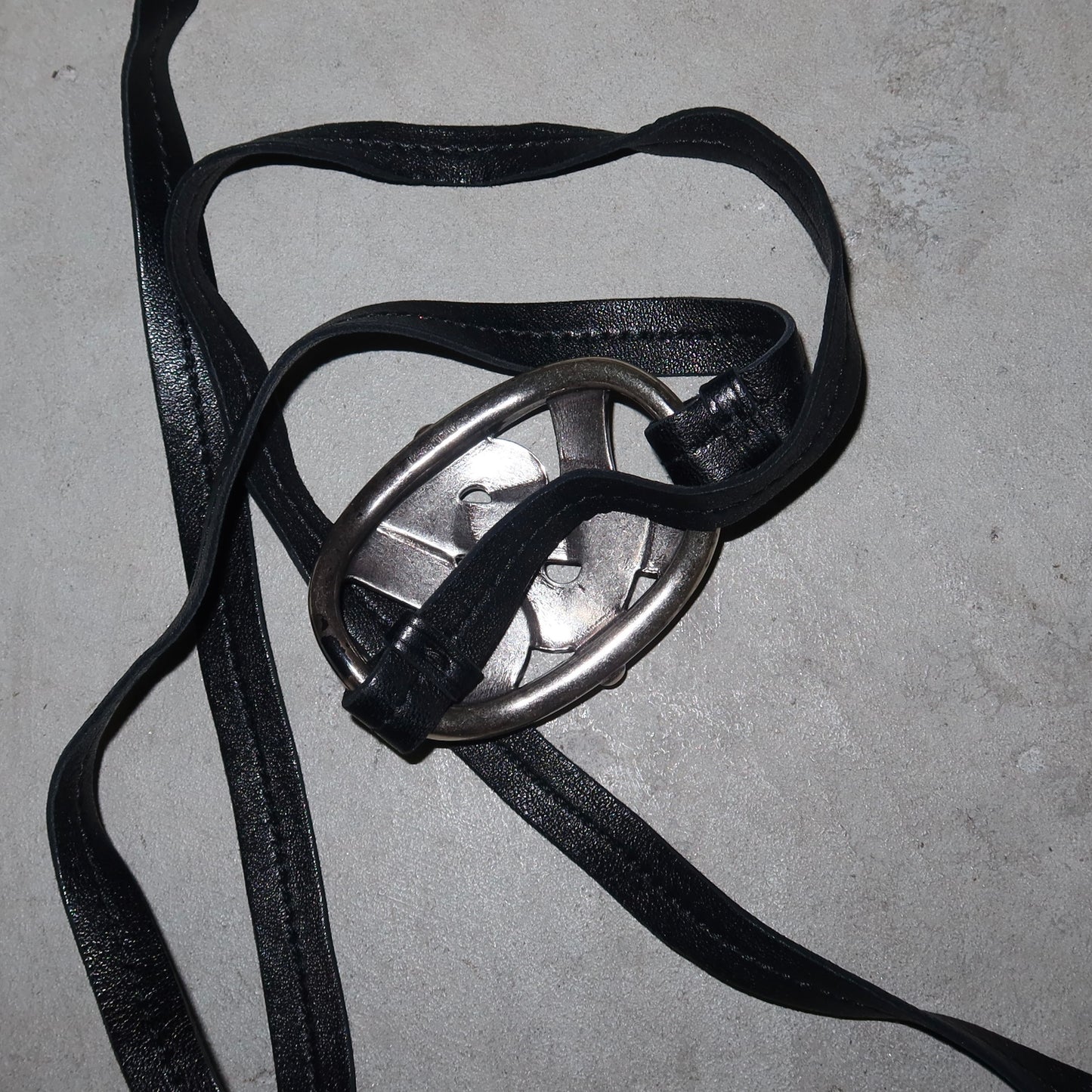 YSL AW2003 Leather Belt