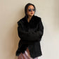 DKNY Shearling Coat