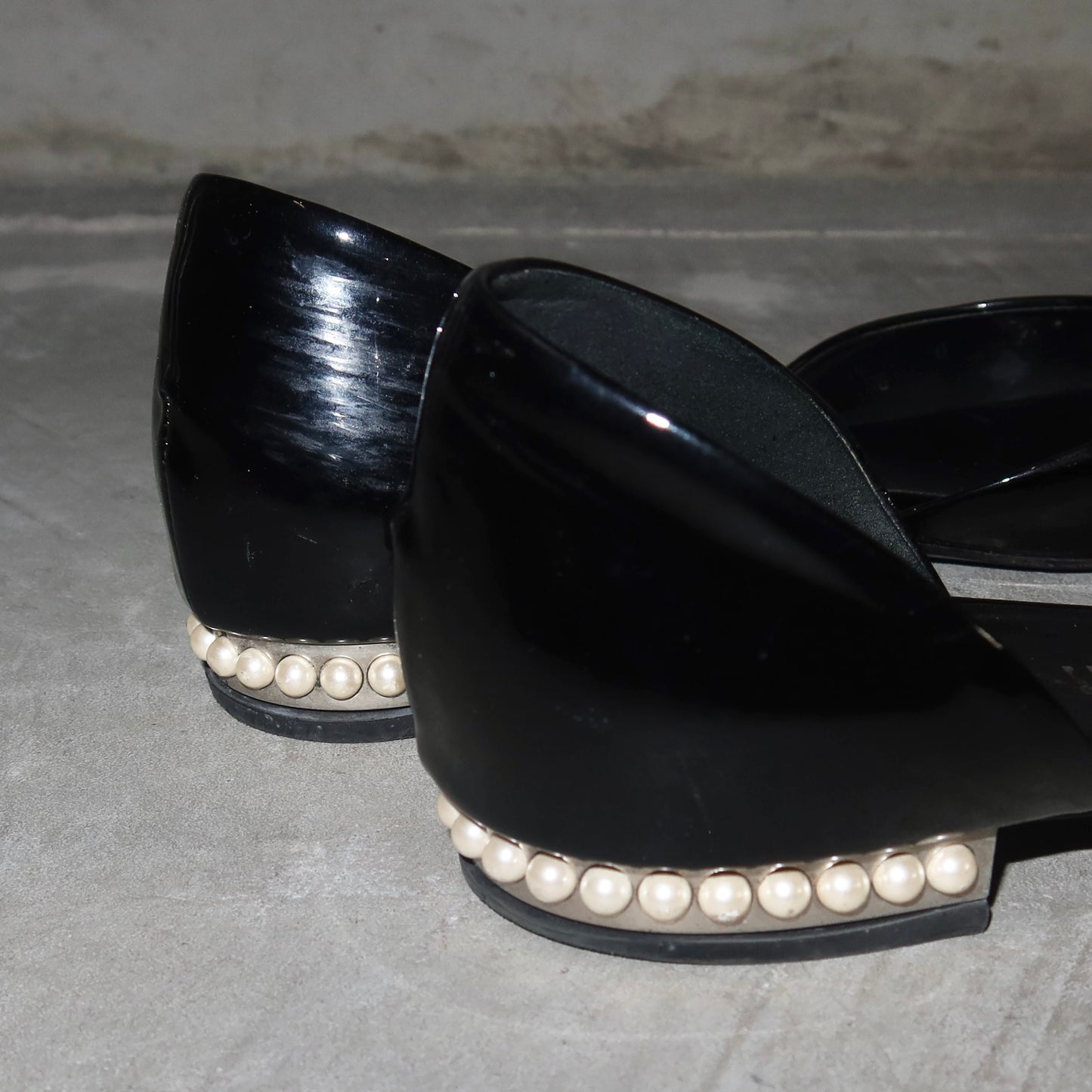 Chanel Patent Flats (39-40)