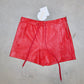 Chloé 2013 Red Leather Shorts (BNWT)