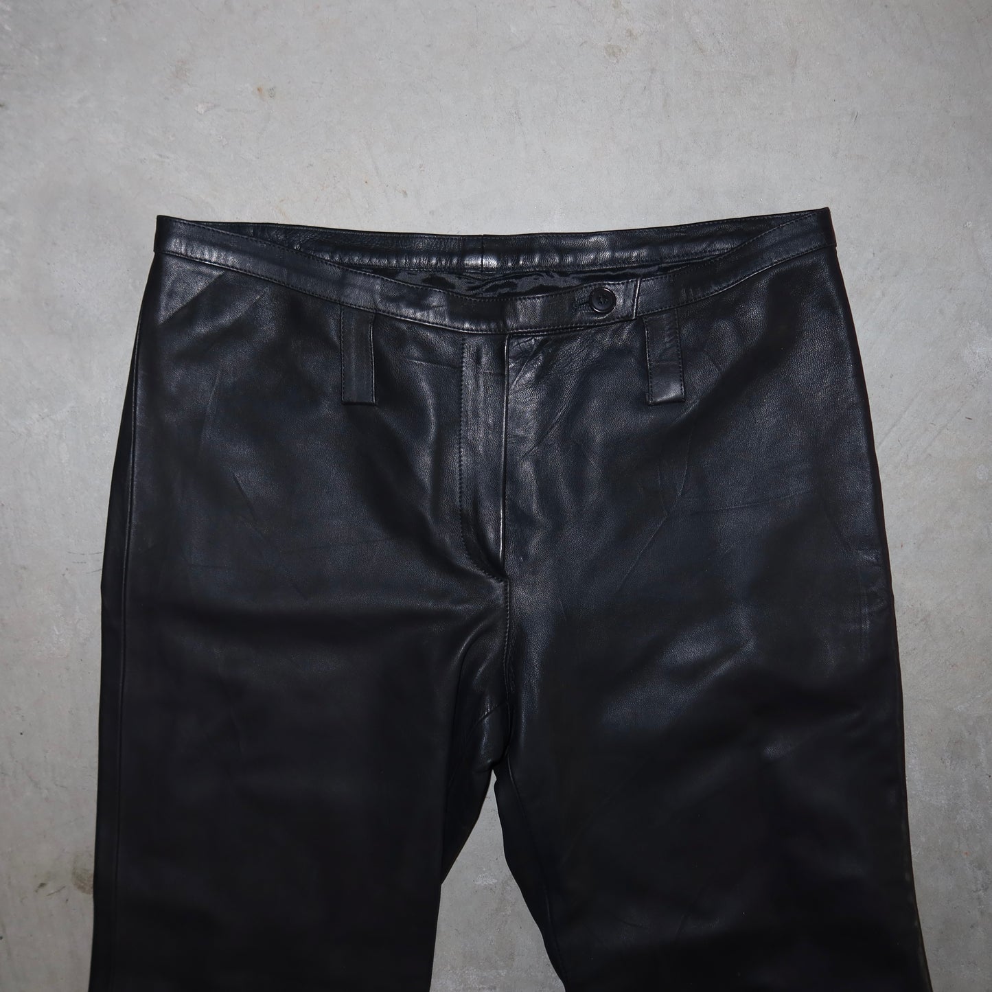 Chloé AW2002 Leather Pants