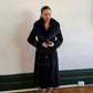 Vintage Suede Fur Lined Trench