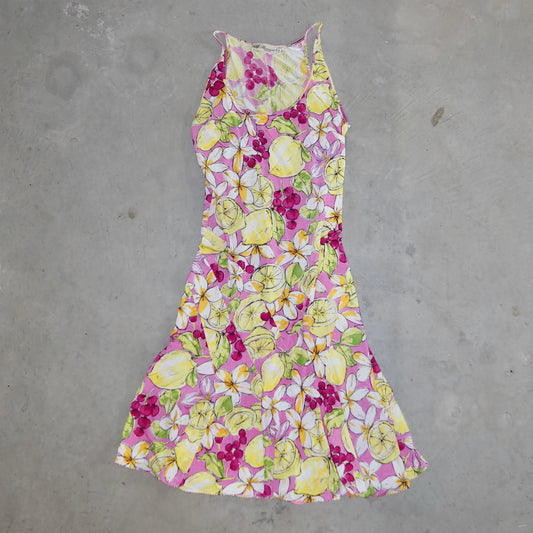 Blumarine Lemon Print Dress
