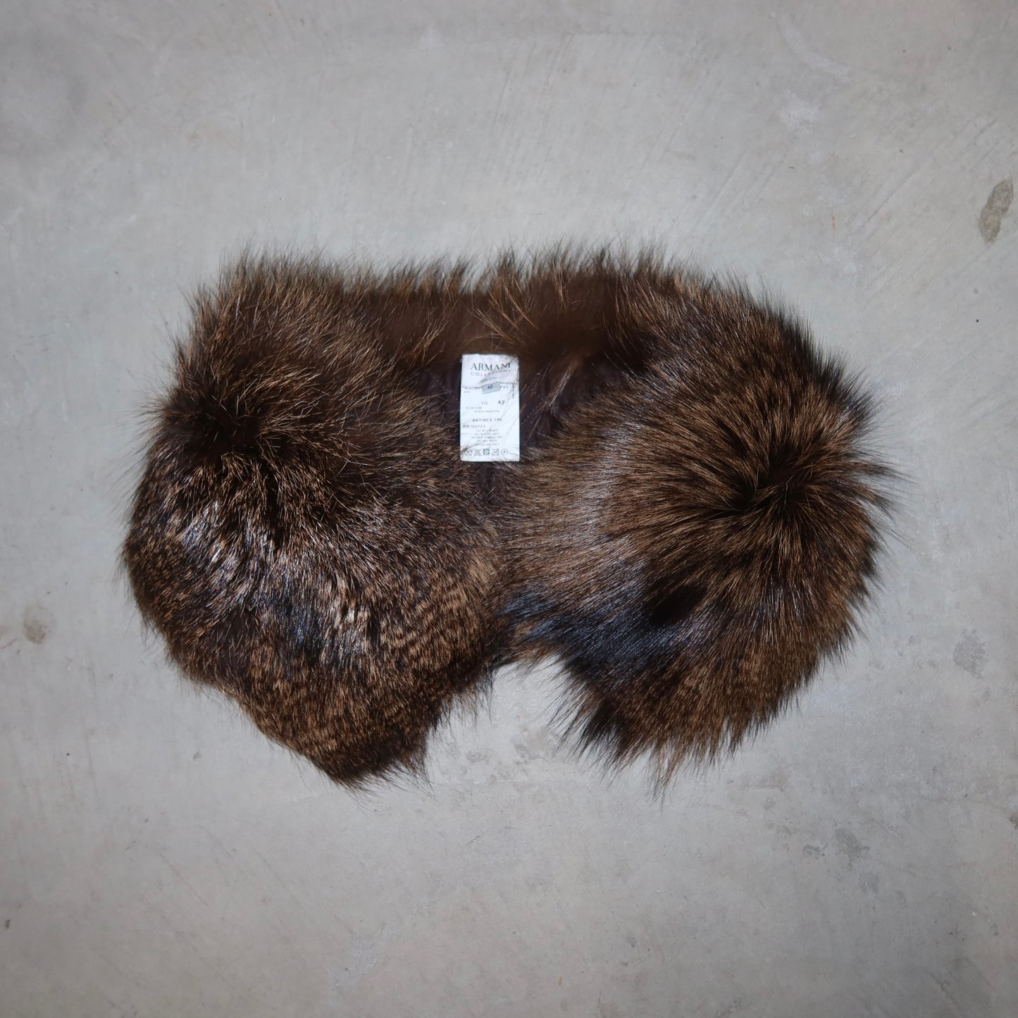 Armani Collezioni AW2005 Fox Fur Scarf