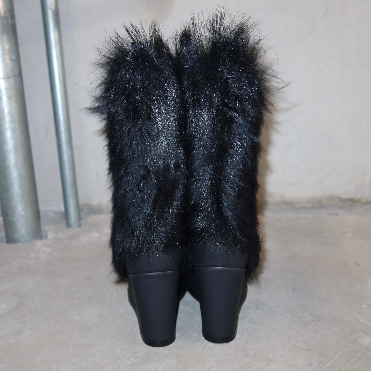 Celine Fur Boots (37.5)