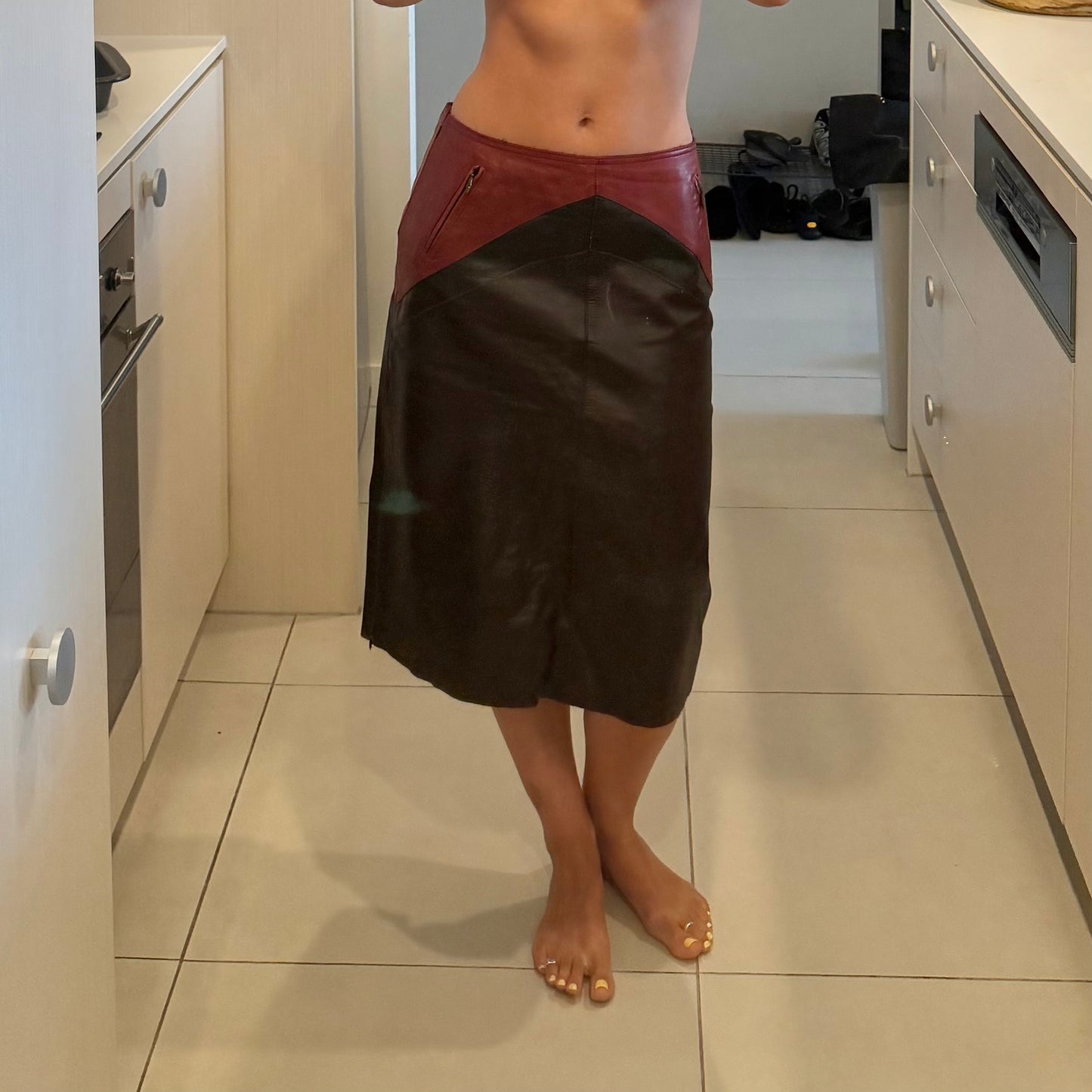 Isabel Marant Leather Skirt