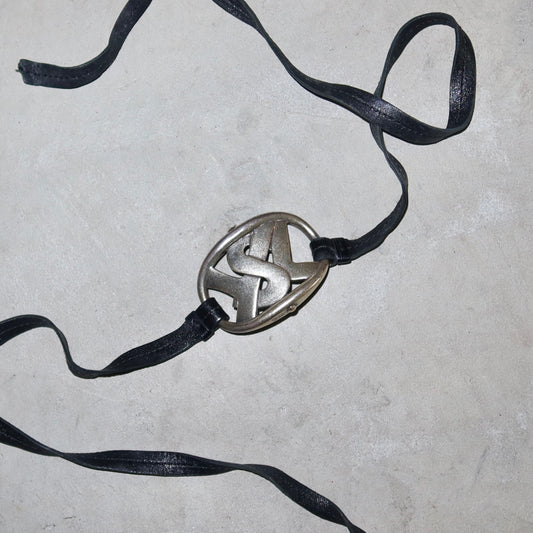 YSL AW2003 Leather Belt
