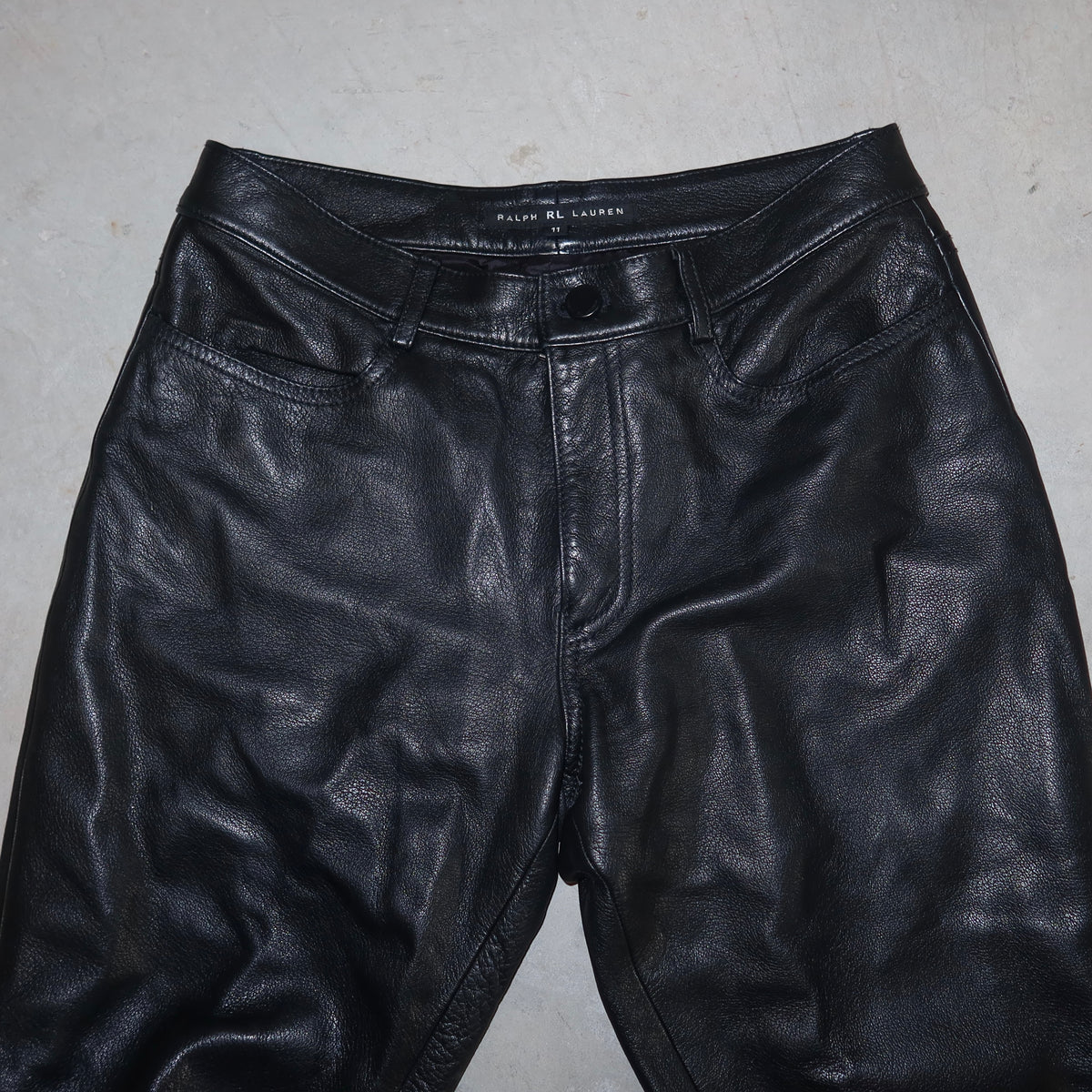 Ralph Lauren Leather Trousers