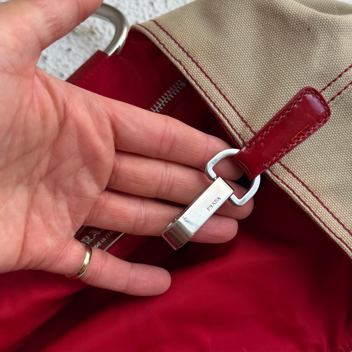 Prada SS2003 Ring Handle Bag