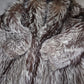 Vintage Silver Fox Fur Coat