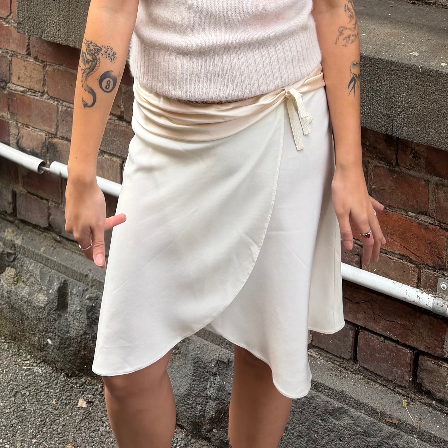 Emporio Armani SS2005 Silk Skirt