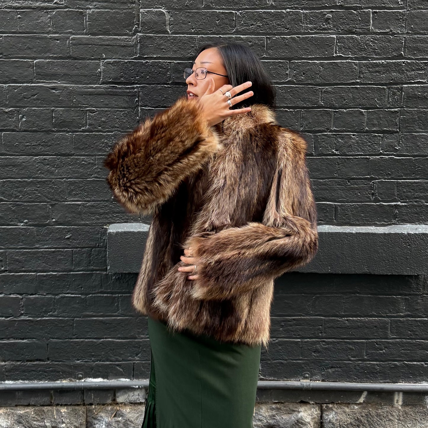 Vintage Real Fur Coat