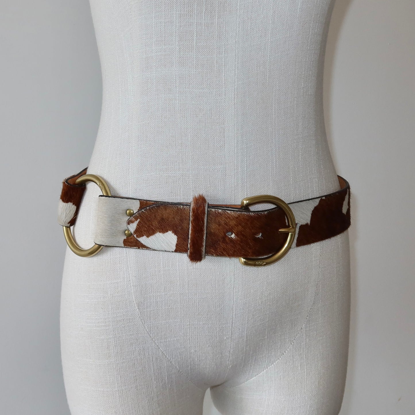 J&M Davidson Cowhide Belt