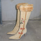 John Galliano AW2002 Suede and Fur Boots (35.5)