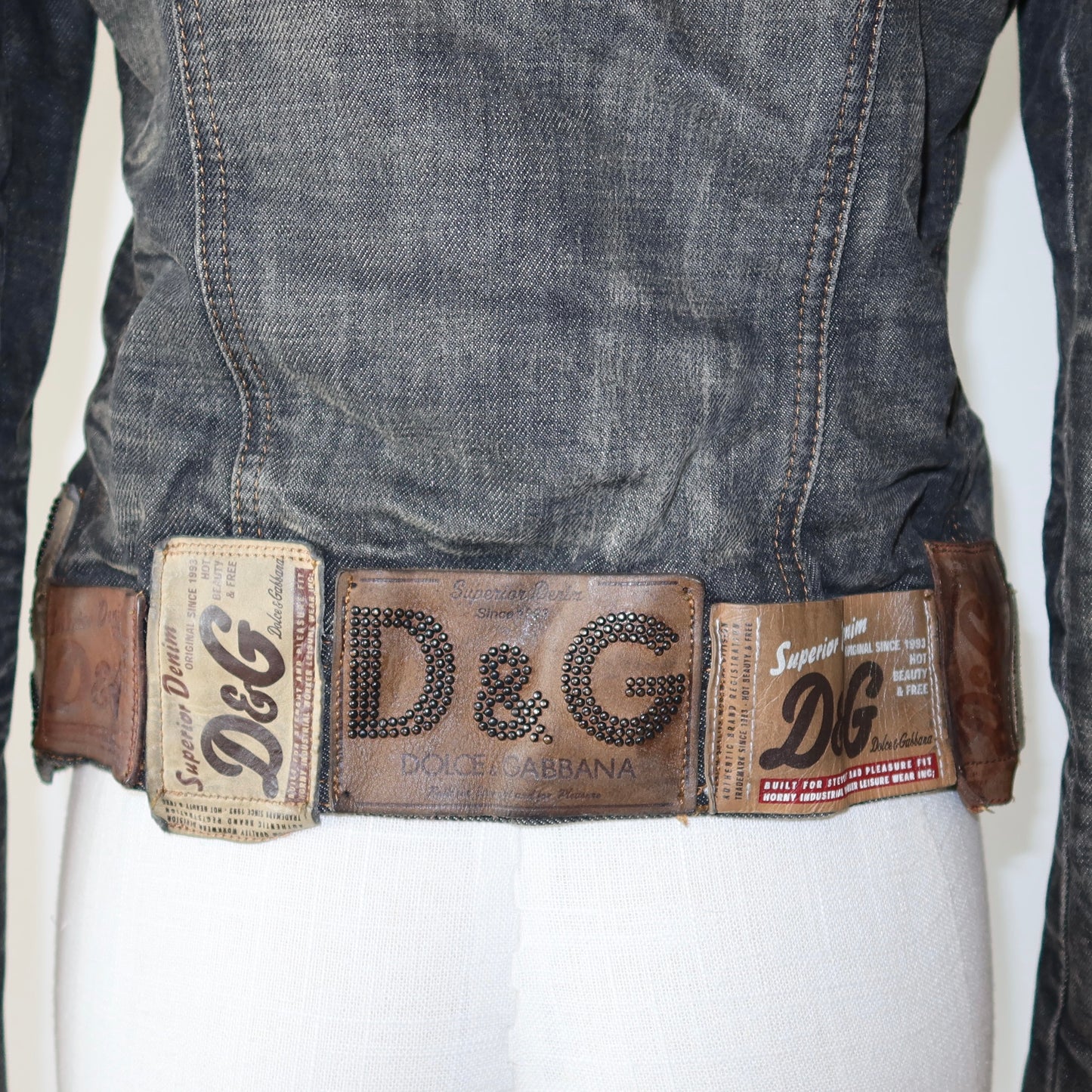D&G Denim Patch Jacket