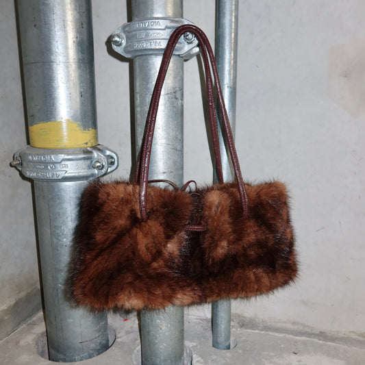 Paolo Masi Real Fur Bag