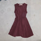 Marni Maroon Skater Dress