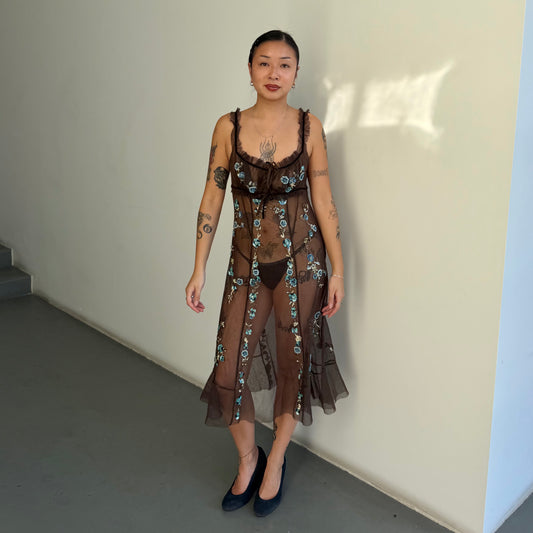 Alberta Ferretti Embellished Dress