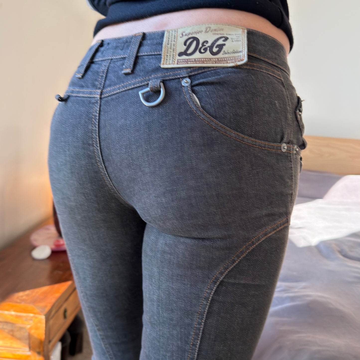 D&G Dark Wash Skinny Jeans