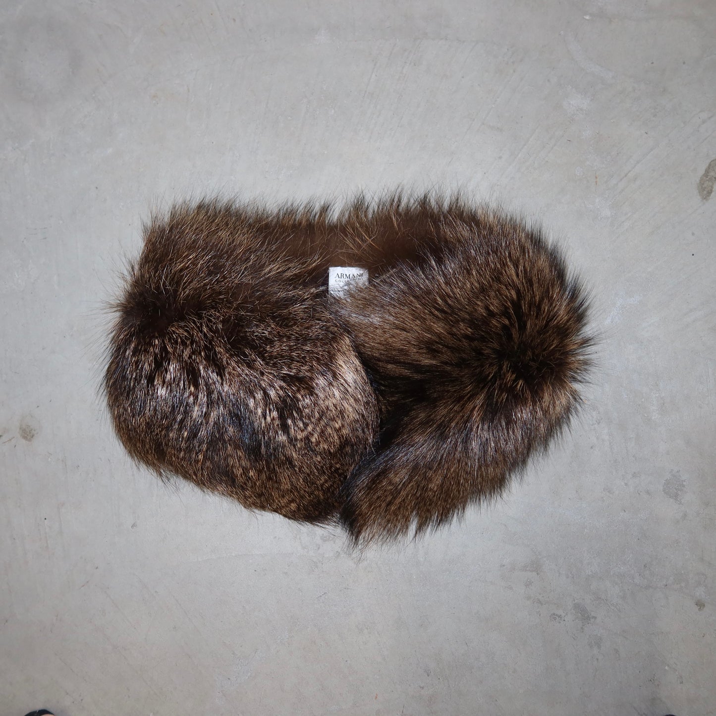 Armani Collezioni AW2005 Fox Fur Scarf