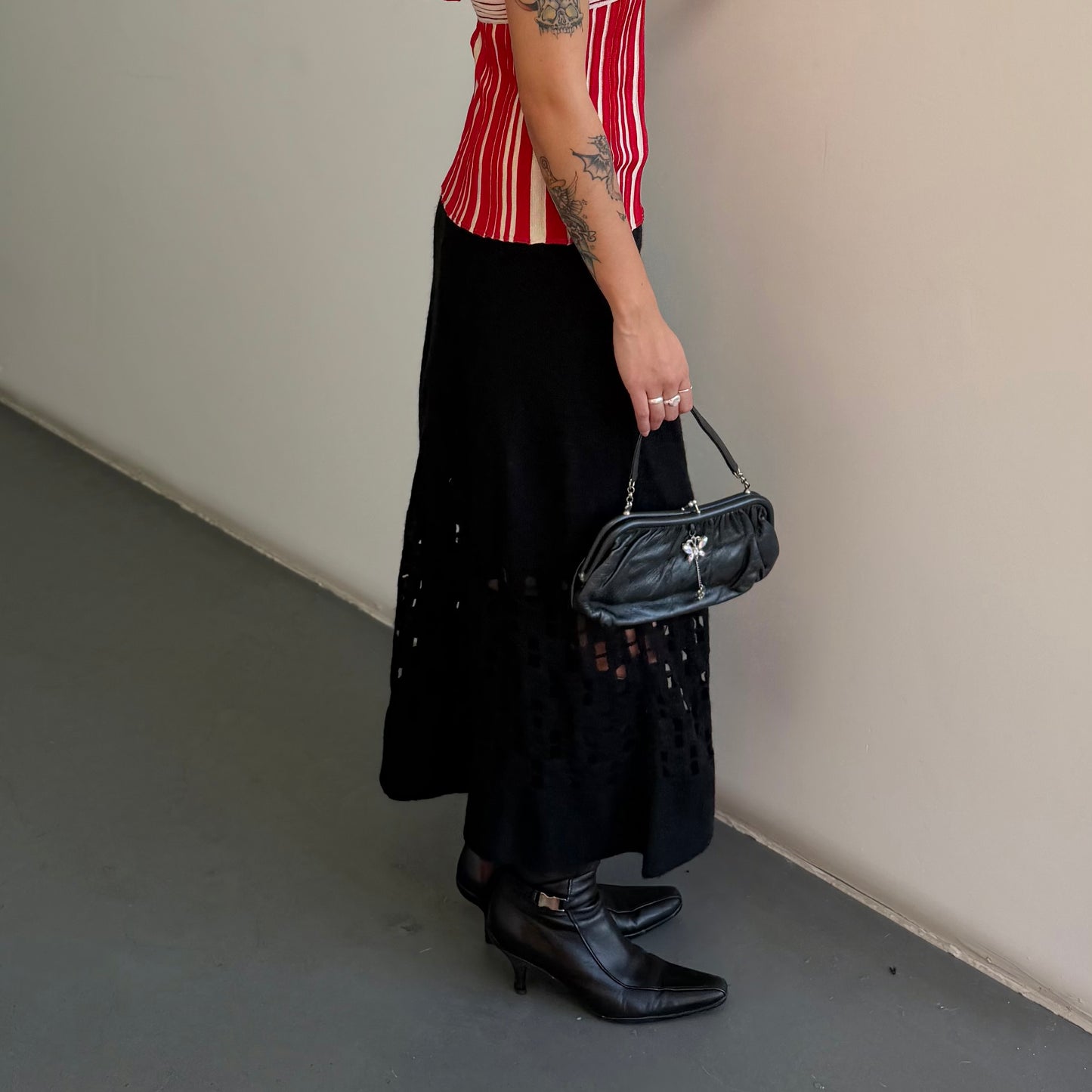 Anna Molinari Metallic Mini Bag