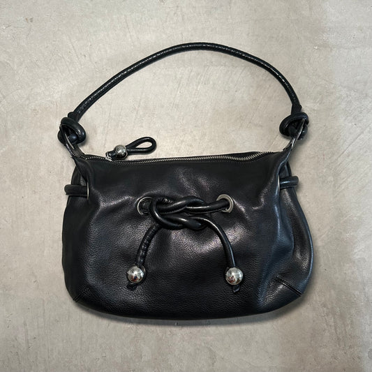 Chloe Black Leather Knots Bag