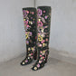 Emilio Pucci Embroidered Suede Boots (37)