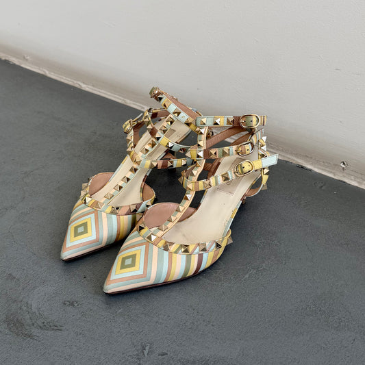 Valentino Rockstud Heels (37.5)