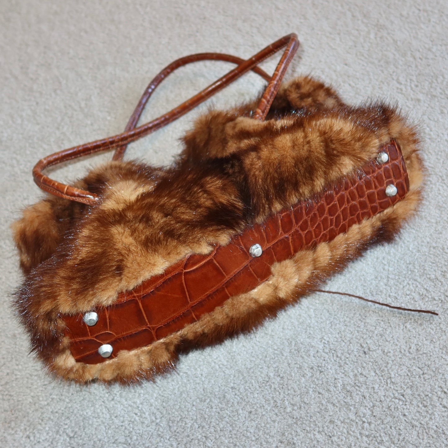 Paolo Masi Real Fur Bag