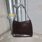 Gucci Brown Leather Horsebit Handle Bag